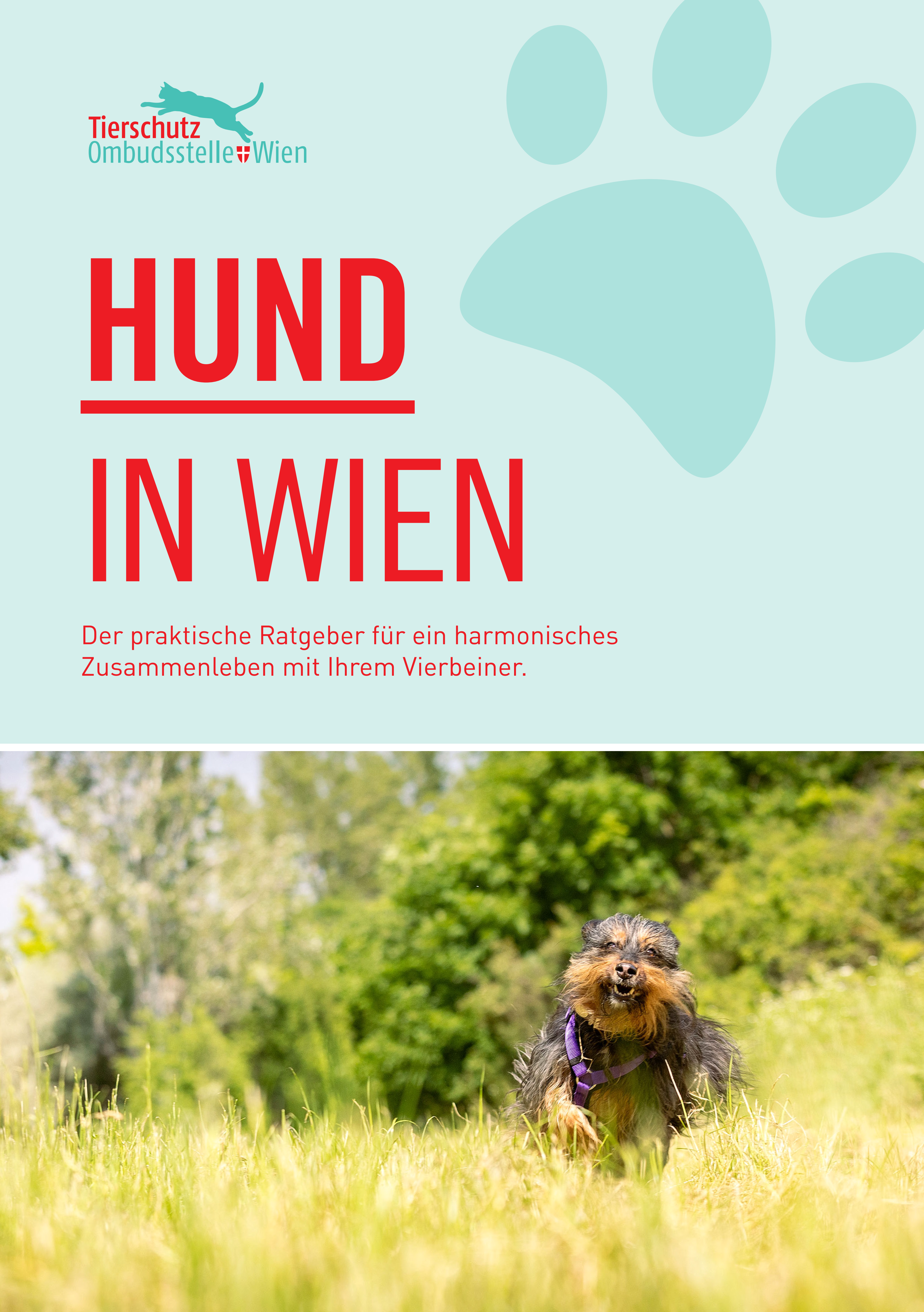 Titelblatt Brosch&uuml;re Hund in Wien